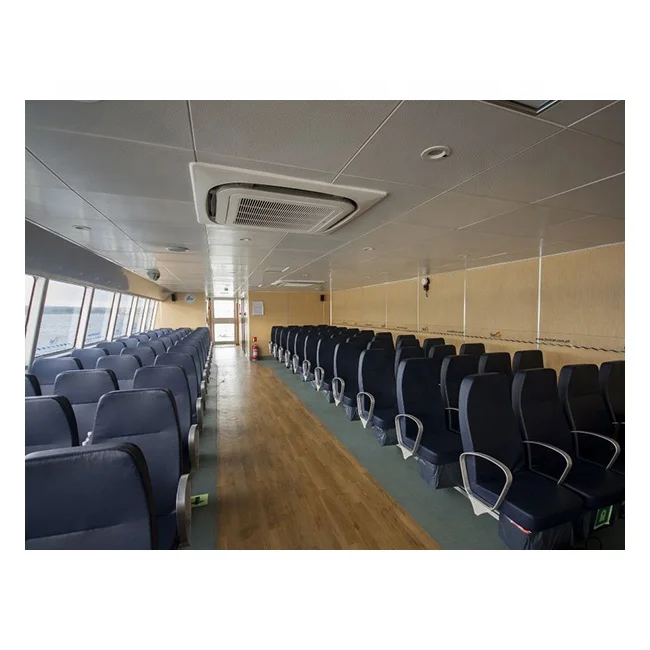 
50M Ro Ro Ship for Car and Passengers Steel Catamaran for Coastal Island Tour FastCat Ferry Vessel 