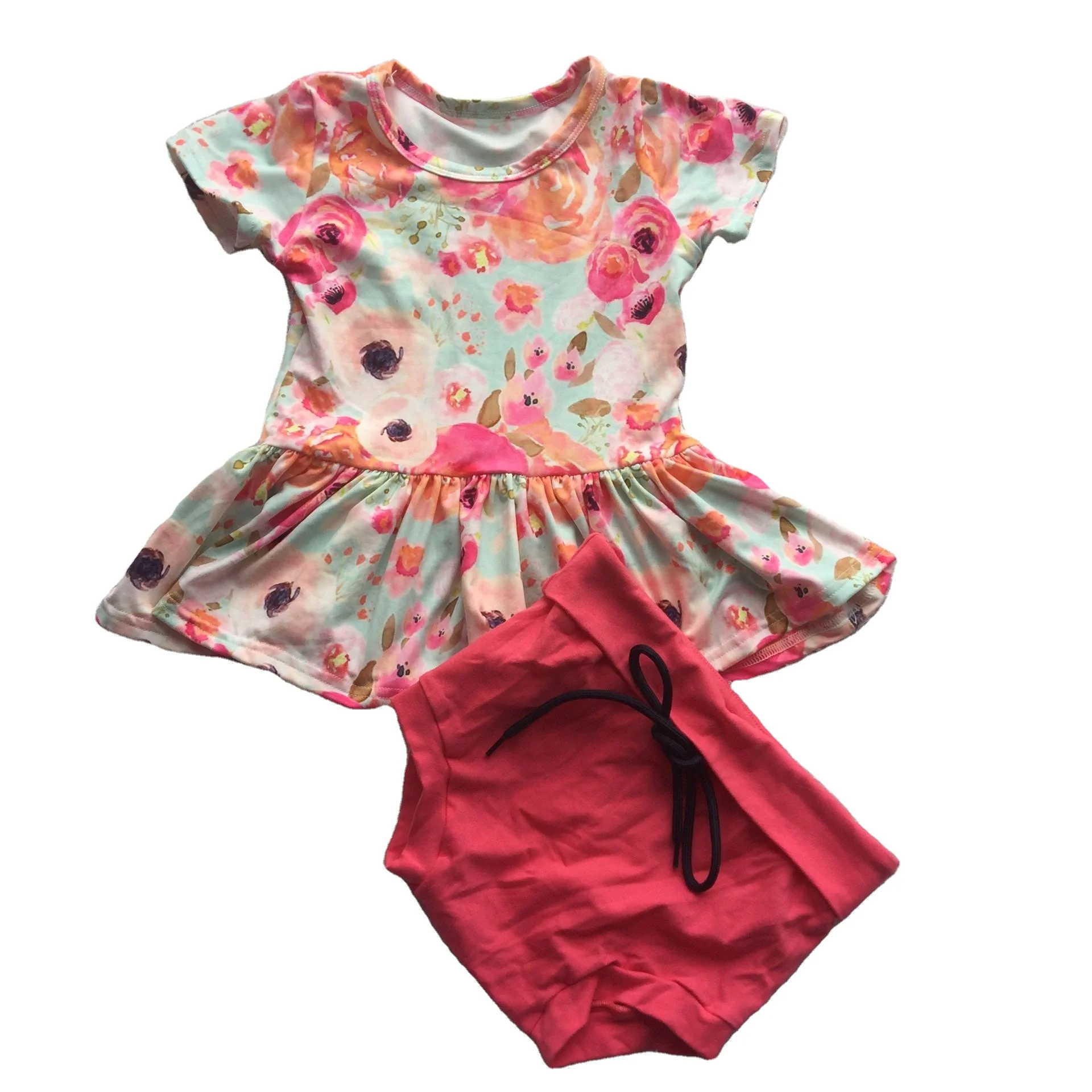 Rompers Baby New Arrival Toddles Organic Cotton Girl Boutique Clothing