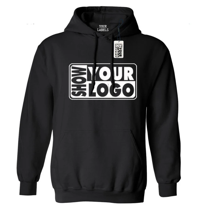 

Paypal Accept Free Shipping Your Logo And Design Print 50% Cotton 50% Polyester Fleece Lined Autumn And Winter Custom Man Hoodie