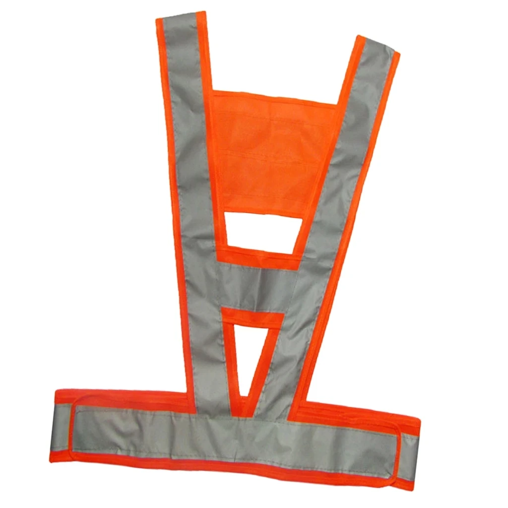 

Safty Vest Unisex High Visibility Security Clothing Traffic Security V-Shape
