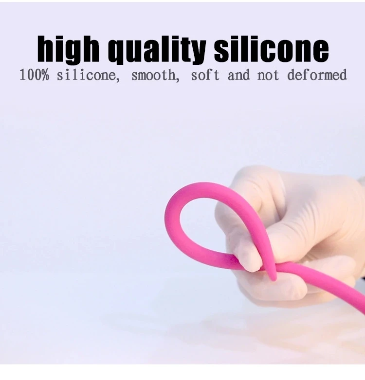 Full Waterproof Silicone Urethral Sounds Male Urethral Plug Urethral ...