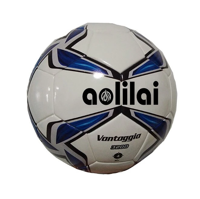 

Bola de futeb China suppliers Wholesale Plain Blue Soccer Ball Size 5 Custom High Quality Football ball, Customize color