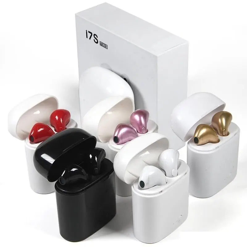 

Hot Sale I7s TWS V4.2 BT Earphones Headphones True Wireless Earbuds For Smart Devices Headsets, Customizable