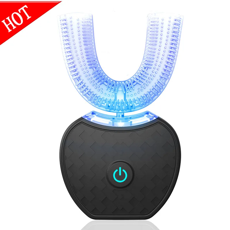 

100% Food graded silicone electric travel rechargeable toothbrush black automatic toothbrush, Pink;blue;white;black