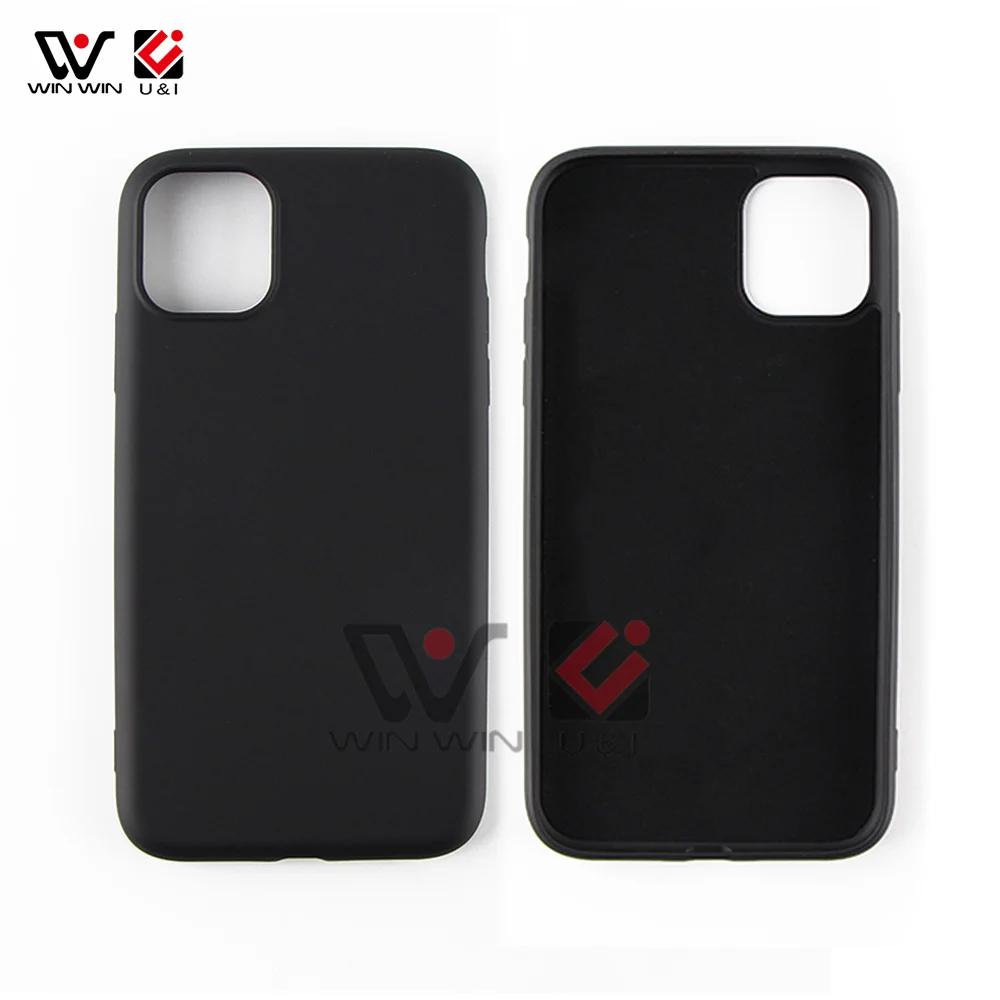 

Wholesale Popular Silicone Soft Back Blank Shockproof Cell Phone Case For iPhone