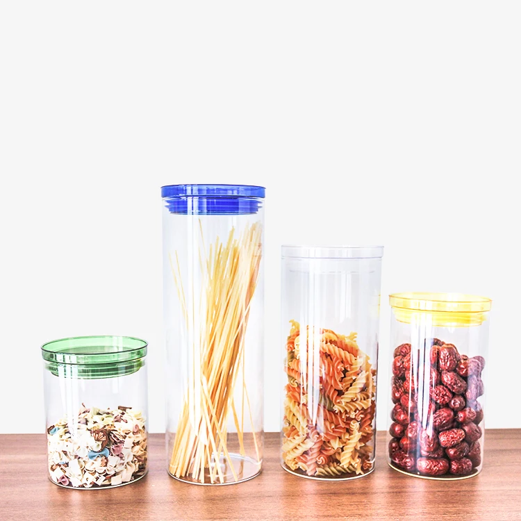 

Sublimation Glass Storage Jar Empty Glass Storage Cookie Jam Heatable Jars Plastic Lid Glass Food Container In Bulk, Clear glass jars with lids