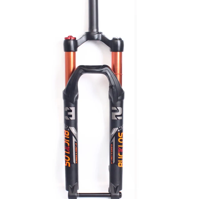 

BUCKLOS MTB Bike Fork 27.5/29 inch Travel 120mm Air Suspension Forks Disc Brake Rebound Adjustment Bicycle Fork