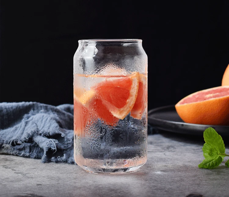 

Wholesale popular ice glass beer cup glass cola cups, Clear