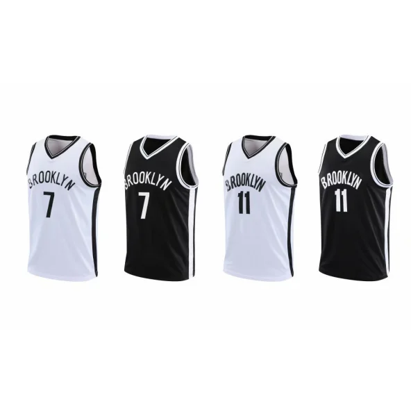 

High quality Breathable customized number team sports basketball wear jerseys brookly nnba star basketball jersey, Picture