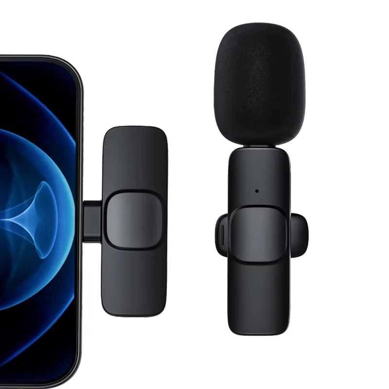 

high quality wireless min microphone mini mic mike lavalier communication recording microphone