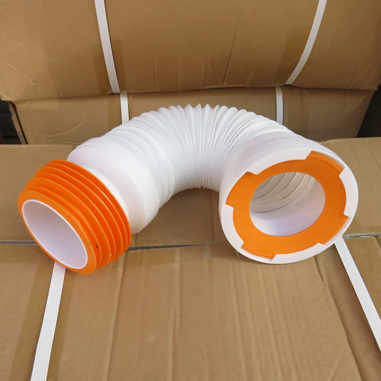 New Pvc Yellow Toilet Waste Flexible Closestool Sewer Pipe Buy Toilet