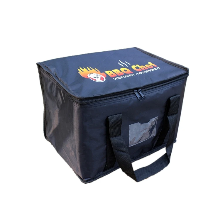 

Big waterproof thermal Insulated eco Food Delivery Bag Backpack reusable delivery bag For Catering Restaurants