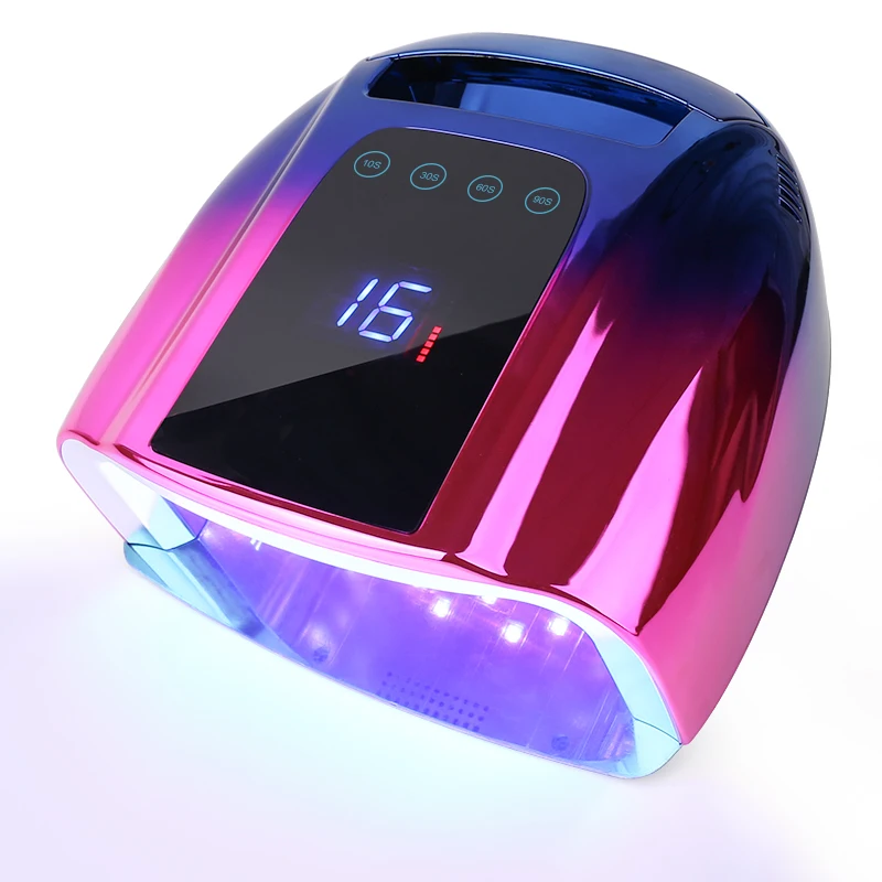 

Nail Salon Equipment New High Power 96W Cordless Portable LED UV Nail Lamp Long Working Time LED Nail Supplies Lamp