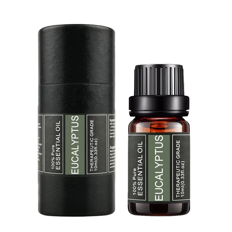 

Private Label 100 % Natural Essential Oil Therapeutic Grade 10ml Massage Body Refreshing Eucalyptus Essential Oils