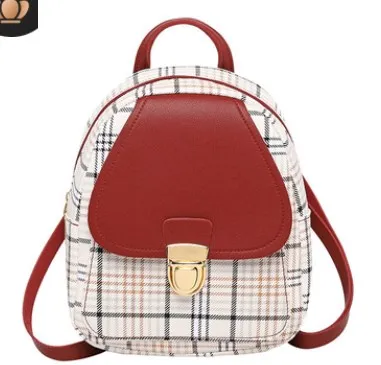 

2021 Fashionable Small Backpack Hand Bill of Lading Shoulder Crossbody Bag, Pink