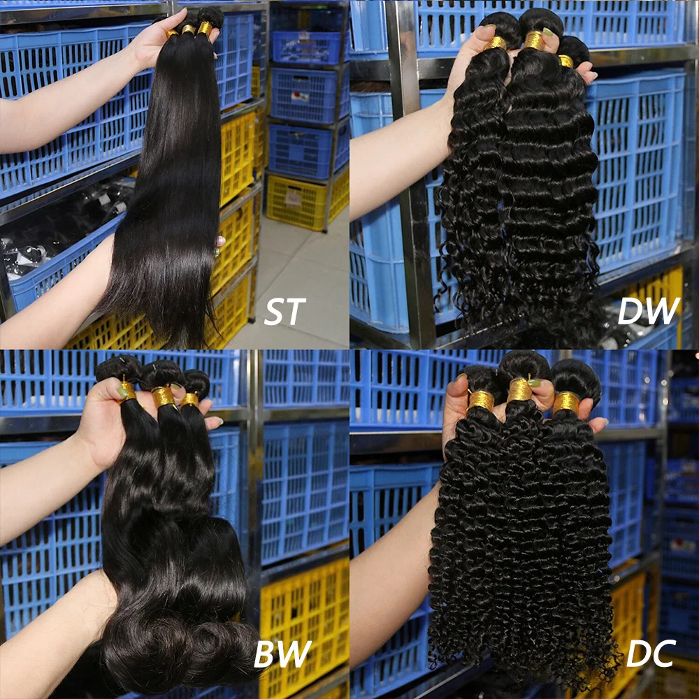 

double drawn hair extension bundlessuper double drawn straight human haircambodian hair human indian hair virgin extension