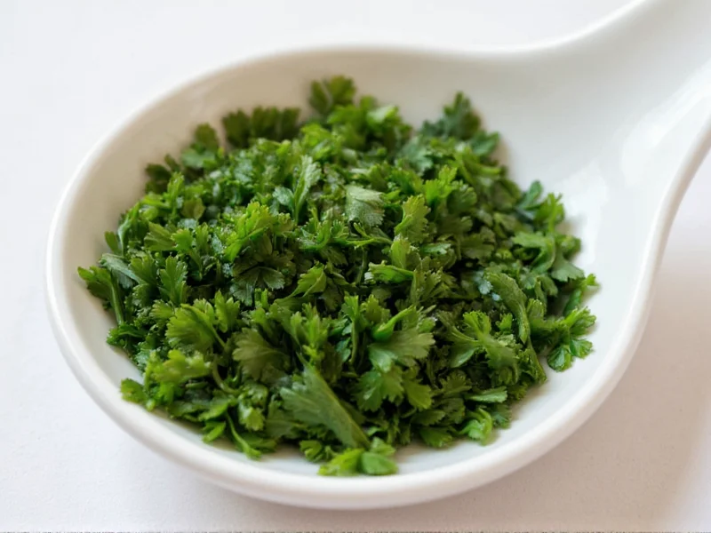 Fresh to Dried Parsley Conversion: 1 Tbsp Fresh = 1 tsp Dried