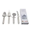 Premium Stainless steel Kitchen Utensils Set Tools and Gadget Set Pizza Cutter Server Cake Cutter Cheese Knife Slicer Pack tools