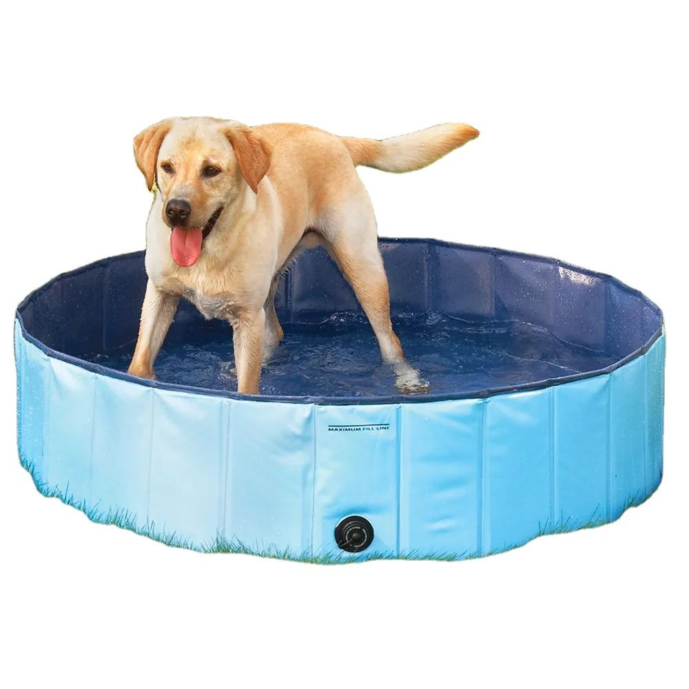 

Large Medium Sized Dogs Outdoor Durable PVC Foldable Pet Cats Dog Bath Tub Swimming Pool for