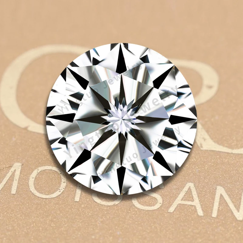 

Wholesale Moissanite Vvs Clarity White DEF Color Round Brilliant Cut Loose Moissanite Stone Price Hot sale products, Choose