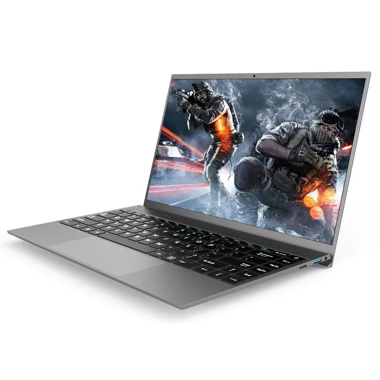 

High quality wholesale laptops 14 inch pc gaming notebook computer, White/silver/black/multiple color available