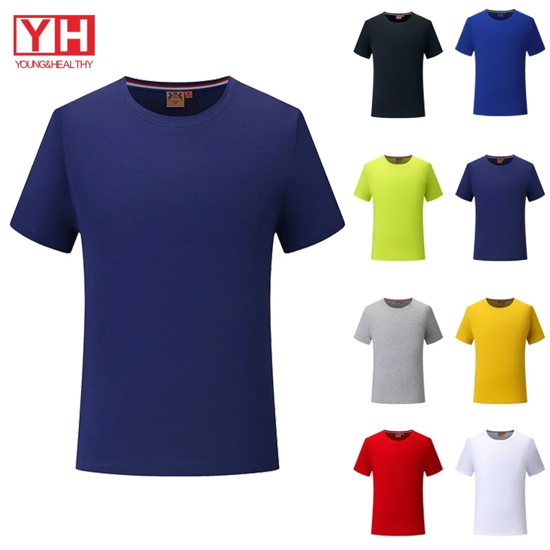

Wholesale Casual Top Quality 95% Cotton 5% Silk Customized Logo Fahion Unisex Tshirts In Bulk
