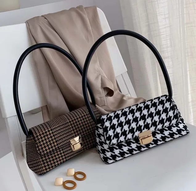 

New style fashion shoulder bag easy matching underarm staff bag PU handbag for ladies 2020