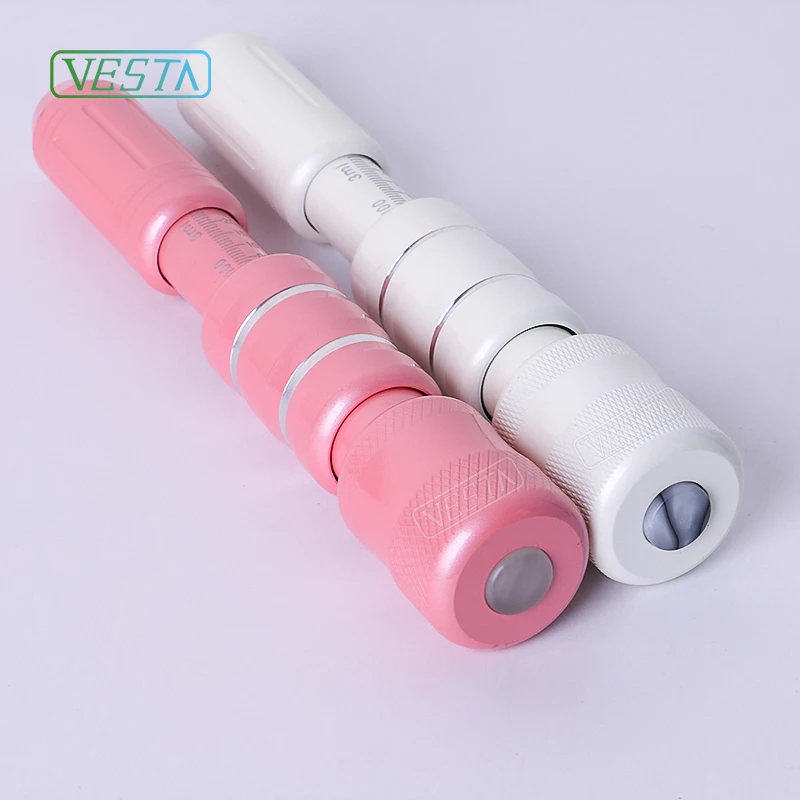 

Vesta New Style High Quality Golden 3ml Free Injector Hyaluronic Injection Pen For Anti wrinkle Lifting Lip Filler
