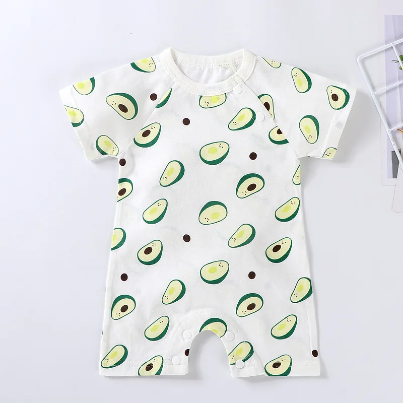 

Baby cotton pajama suit for boys and girls onesie cartoon clothing wholesale, Picture shows