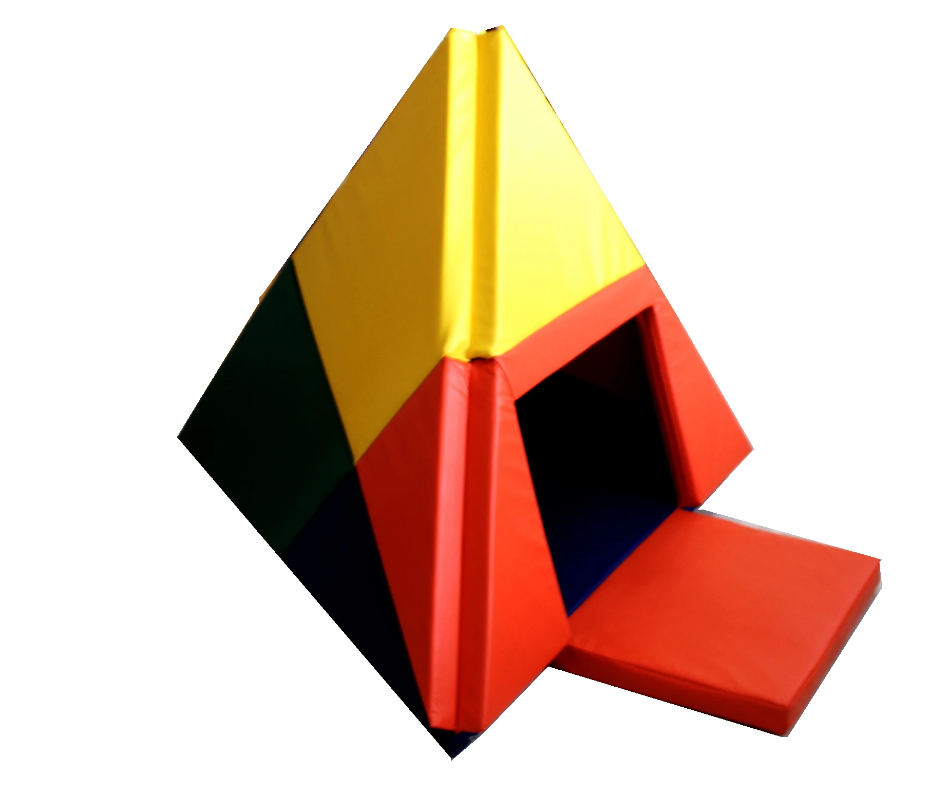 

New design folding kids play tent children play house mat for kids, Colorful, can be customized play mats