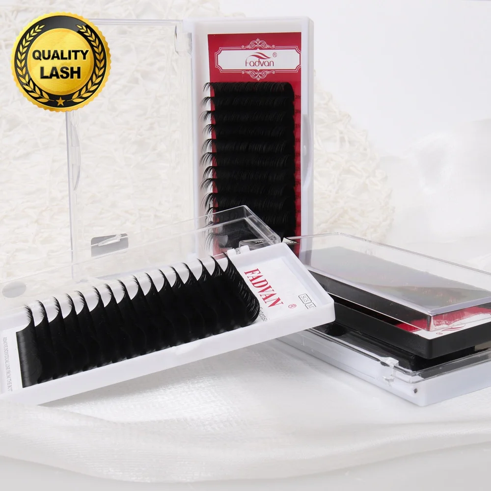 

FADVAN C D Curl Rapid Volume Fans Lashes Self Fanning Lash Extentions Blooming Eyelashes 0.03 0.05 0.07mm Easy Fan Lashes