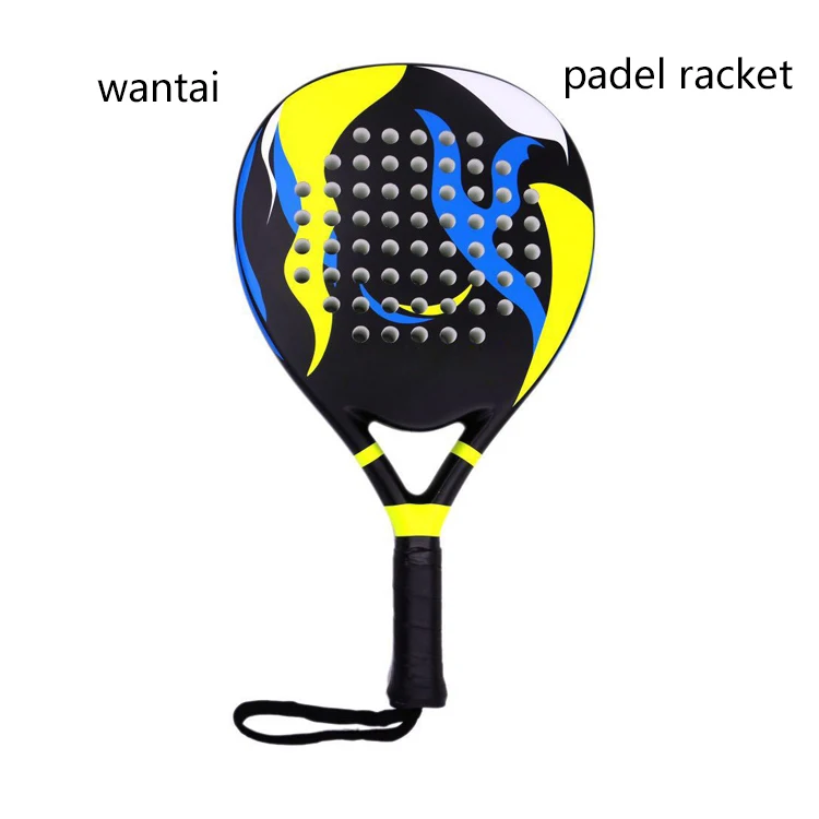 
Custom one-piece model Full Carbon Fiber Tennis Racket WTT02 for medium and advanced players China Factory 