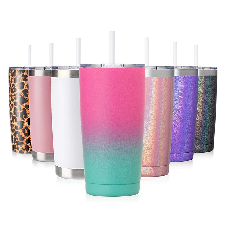 

20oz Double wall tumbler cups wholesale vacuum coffee tumbler insulated Stainless steel tumbler, Customized color