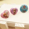 Factory custom shape animated movies characters printed PVC kids ring baby give away gift rings