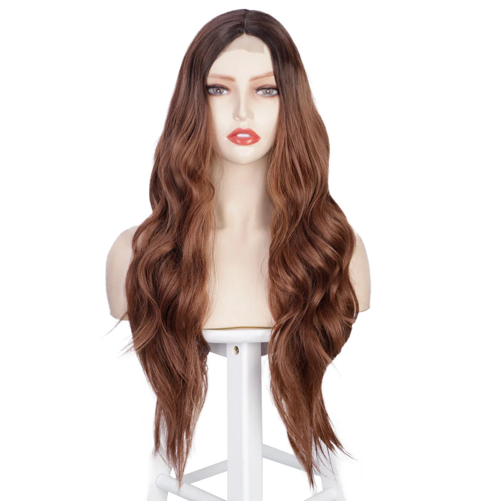 

2022 Wholesale Synthetic Body Wave Lace Front High Temperature Blonde Wigs for Women, R4/30/33