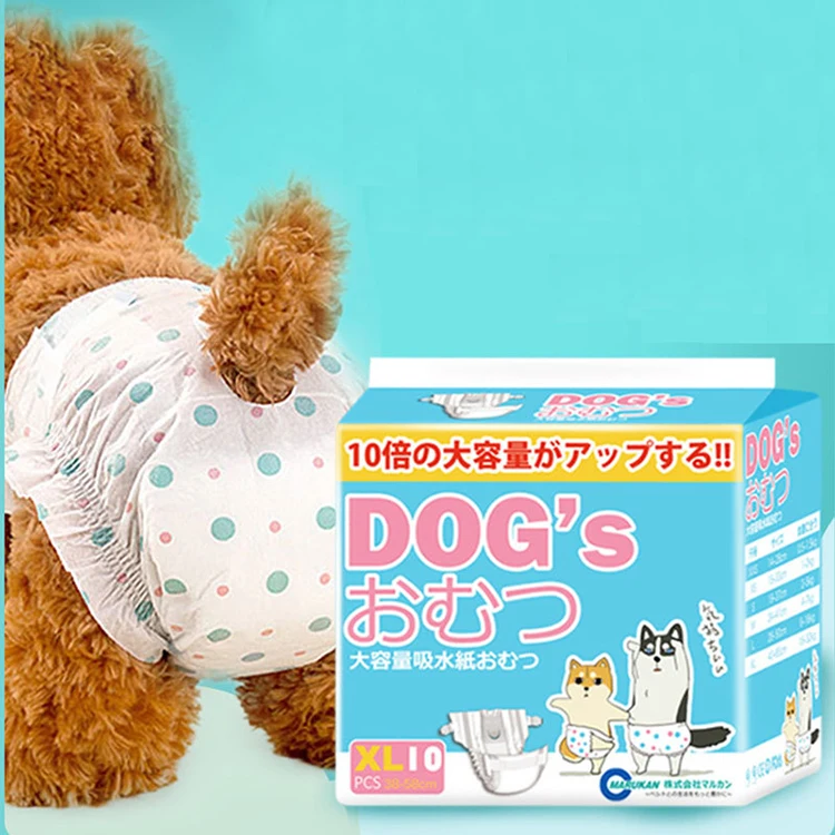 

Manufacturer Wholesale Disposable Pet Diaper Supply Super Absorbent Soft Disposable Female And Male Dog Diapers
