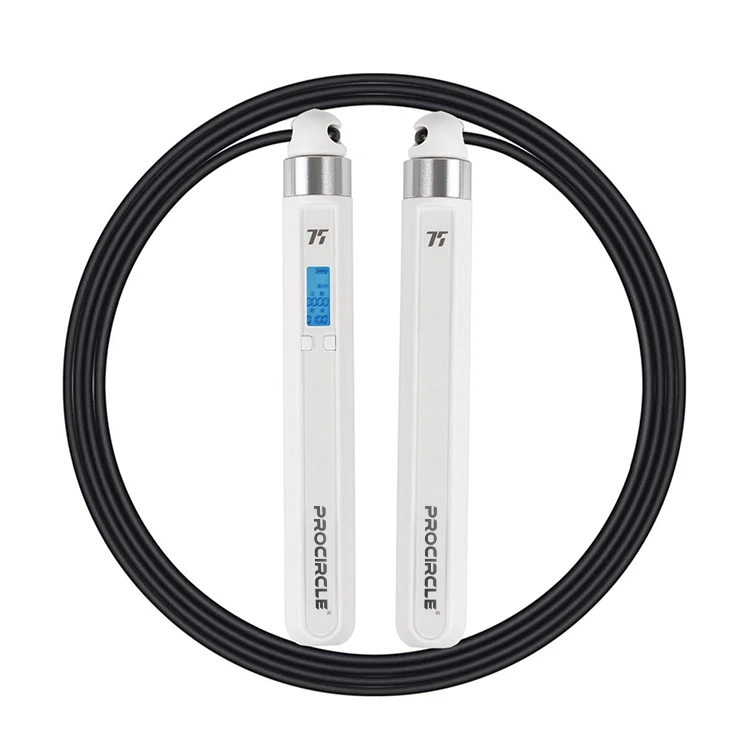 

2020 new design fitness Smart Digital Skipping Jump Rope With Counter, White