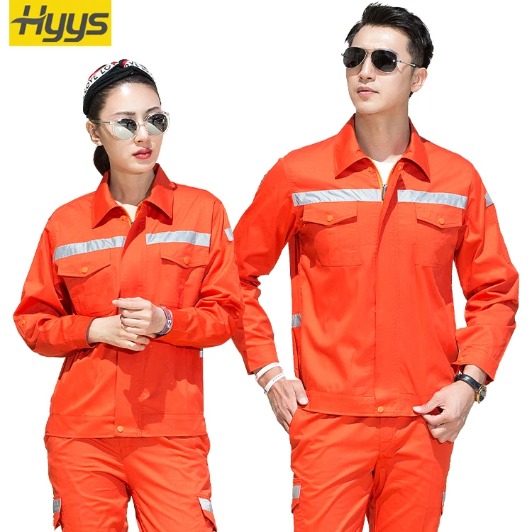 

Spring usage wear-resistant work wear factory construction uniform light weight jacket, Customer's request