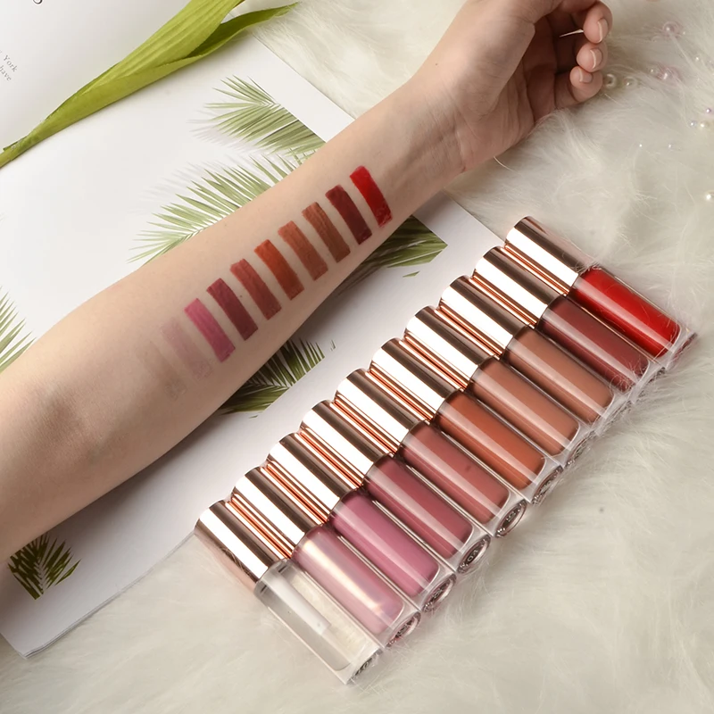 

Hot sale lip gloss customized lip gloss base Waterproof private label lip gloss