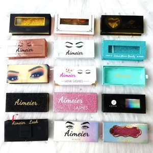 Professional 25 mm 3d mink eyelash vendor with eyelash extension tools custom eyelash box