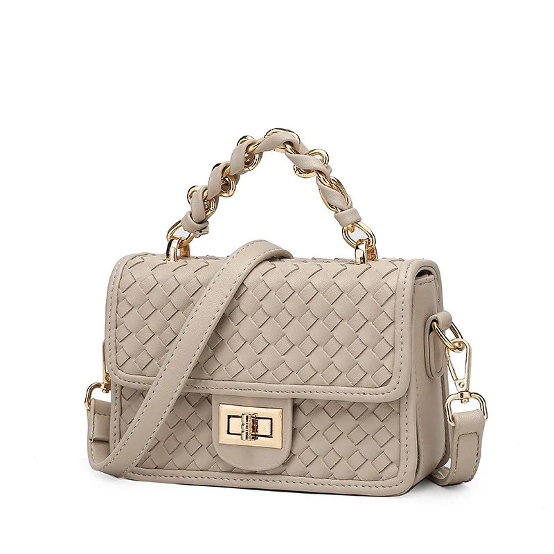 

Guangdong Factory Custom Crossbody Bags Women Fashion Handmade Bags Ladies Weave Clutch Handbags