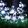 Outdoor LED Christmas blossom drip falls light strings fairy lighting for winter festival shopping malls displays