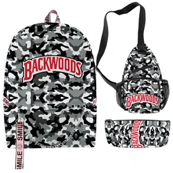 Backwoods Cigars Bag 3D Backpack women handbags ladies cosmetic bags school bags backpacks for women