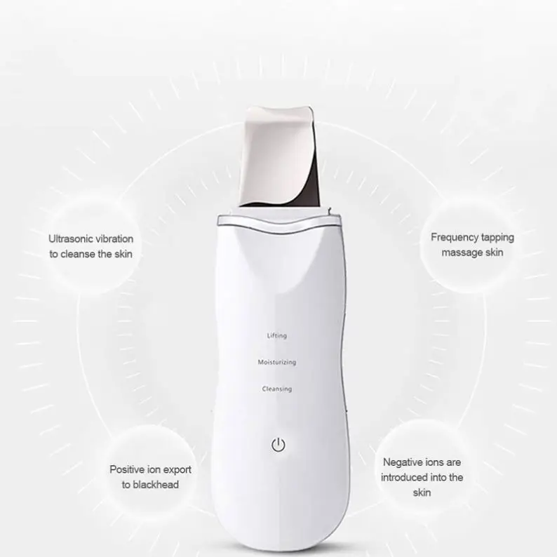 

New Product Stainless Steel Skin Scrubber Korea Machine, White black pink