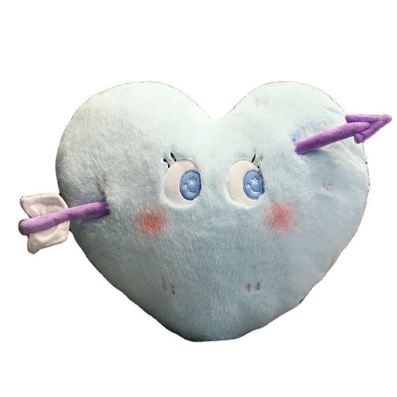 

Free shipping Hot Selling Love Pillow Wholesale Plush Heart Shaped Love Pillow gifts for girls