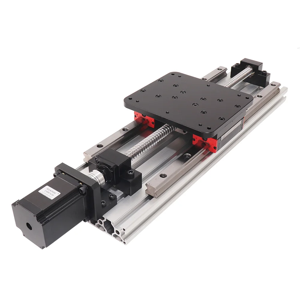 

HANPOSE ball screw SFU1620 HPV10 Effective travel 1000mm linear guide rail nema23 motor 23HS7628 for CNC milling Linear module