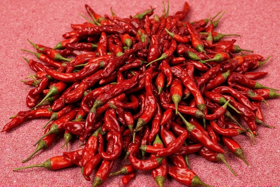Dried Chilies at Market