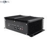 Eglobal new stable performance mini pc linux server alloy itx case fanless computer intel core i5 2RJ45 LAN 2COM compact pc