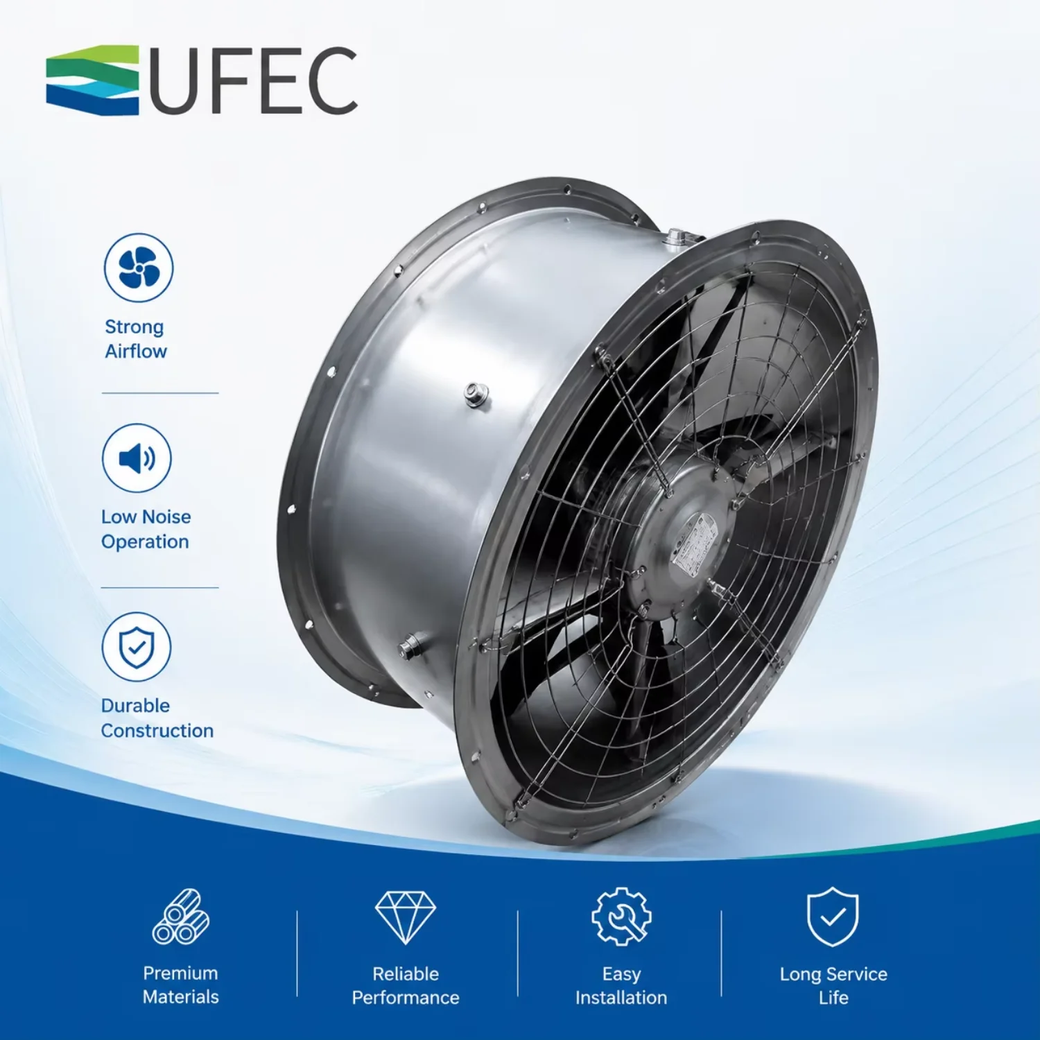 Evaporative Condenser, Axial, 380 V, Electric - detail 2