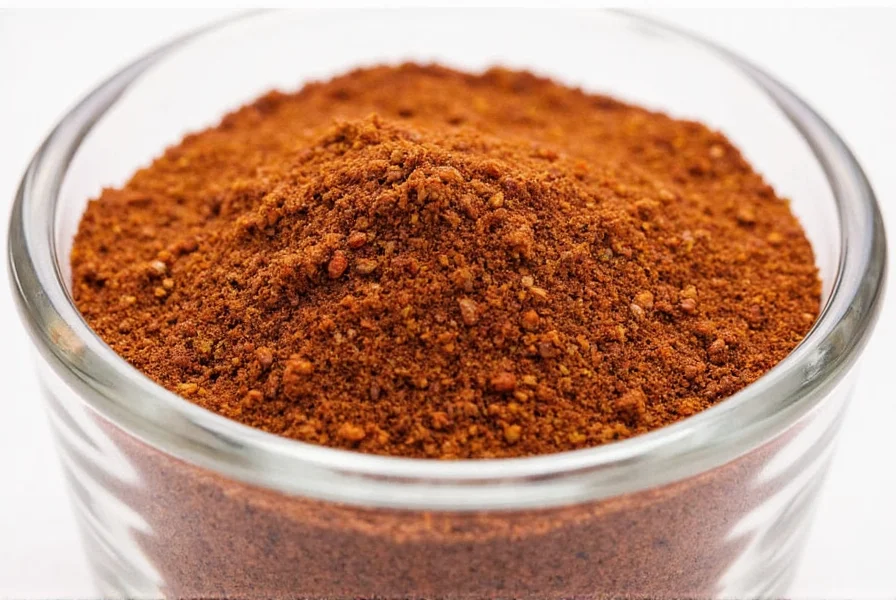Row of labeled spice jars on a shelf